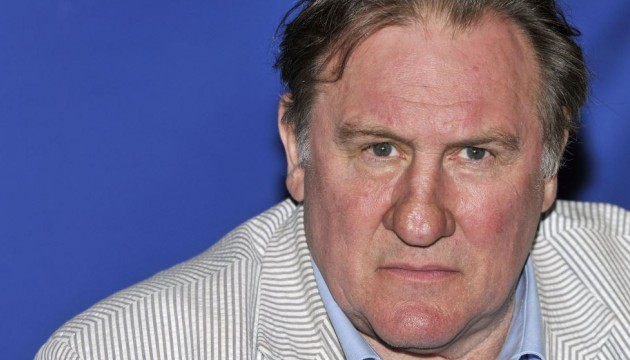 Gérard Depardieu lors d'une conférence de presse à Nice, le 6 juin 2013 (B.BEBERT/SIPA)